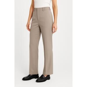 Abercrombie & Fitch Tan Gray Straight Leg Dress Pants Trousers Womens Size 30 10